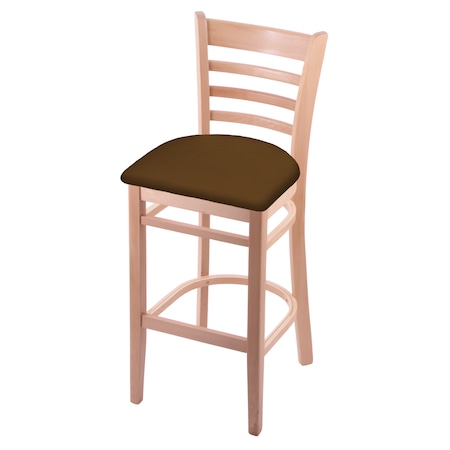 Holland Bar Stool Co 30" Bar Stool, Natural Finish, Canter Thatch Seat 314030Nat001